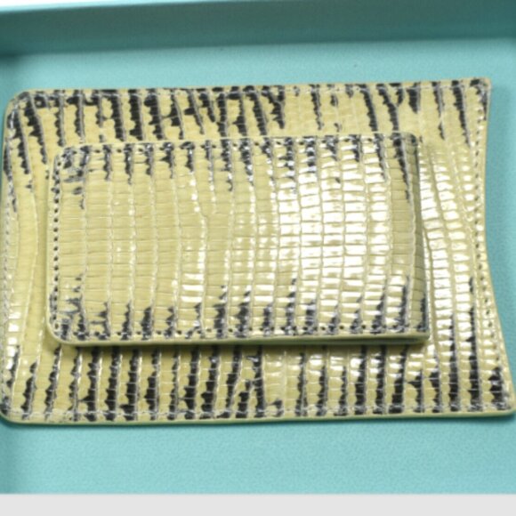 NEW! Tiffany & Co Leather I.D. & Money Wallet - Picture 1 of 5